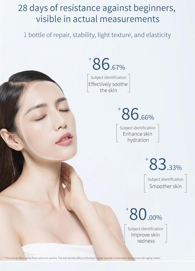 30 밀리람베르트 본질 얼굴 혈청 100% 순수한 빨강 빛을 내는 피부 진보적 주사 1