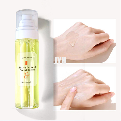여드름 지성 피부 OEM ODM을 위한 100ML 살리실 산 토너를 수화시키기
