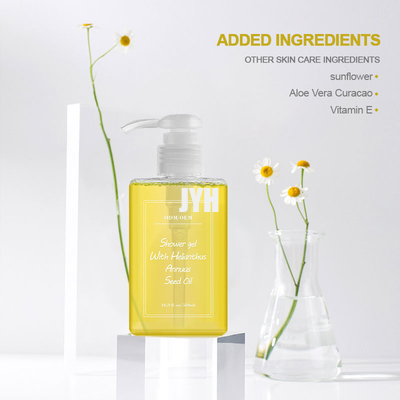 개인 상표 400ml 유기농 목욕 오일 바디 워시 미백 목욕 샤워