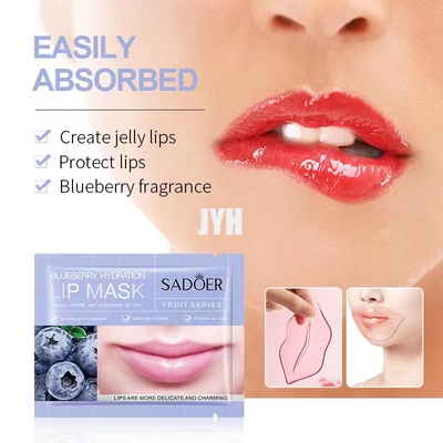 반대 주름 회사 함수화합물 LIP에 수분을 공급하기 위한 콜라겐 크리스탈 핑크색 Lip 주의 겔 마스크