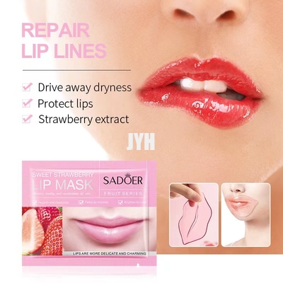 반대 주름 회사 함수화합물 LIP에 수분을 공급하기 위한 콜라겐 크리스탈 핑크색 Lip 주의 겔 마스크