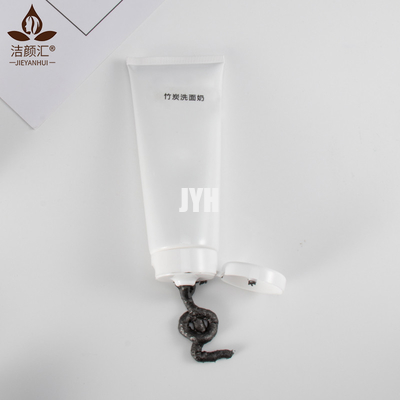 100g 포밍 세안료 유기적 대나무 숯은 벗기어 떨어지게를 정화하는 명백한 거품을 청소합니다