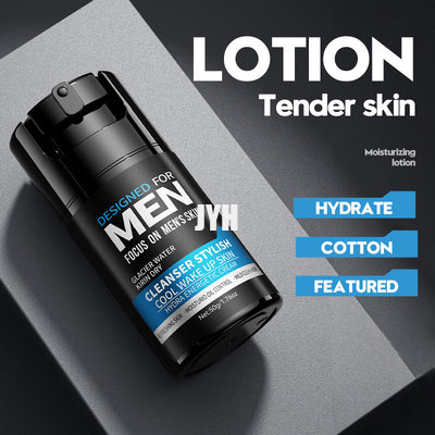 50g 맨즈 피부 관리 제품은 피부보습 부드러운 아이스크림 반대 노화된 표면 보습제에 직면합니다