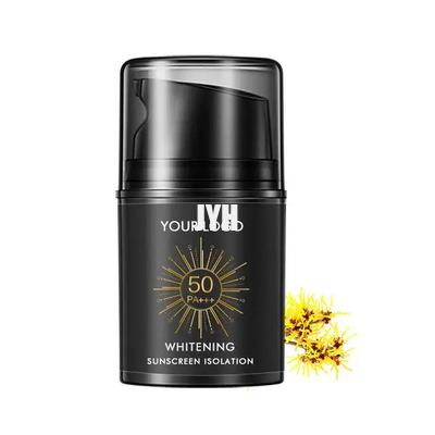 내추럴 스킨 남성 방수 페이셜 선스크린 Spf50+ Pa+++ 비 미백 선 인슐레이션 선블록