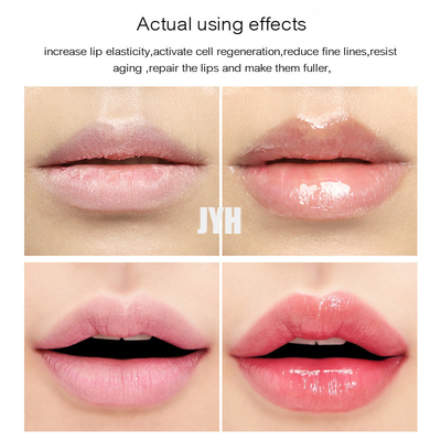 수화된 GMPC 입술 광택은 수분을 공급하고 건조 주름을 정제하고 Lip 털썩 떨어지는 소리를 강화합니다