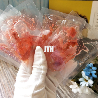 여행 장미 꽃잎 산소 주입물 마스크를 위한 가지고 다닐 수 있는 패키징 OEM 피부 관리 제품 10g