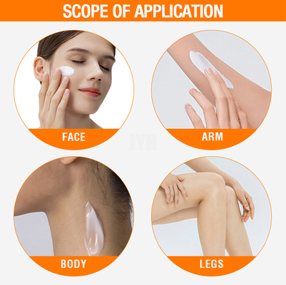 색 자외선 차단 로션과 모든 자연적 Spf 50 산화 아연 차단제에 수분을 공급하기