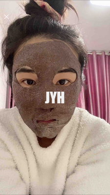 시금치 마스크를 미백하는 100% 순수한 천연 콜라겐 조류 얼굴 크레이 마스크 피부