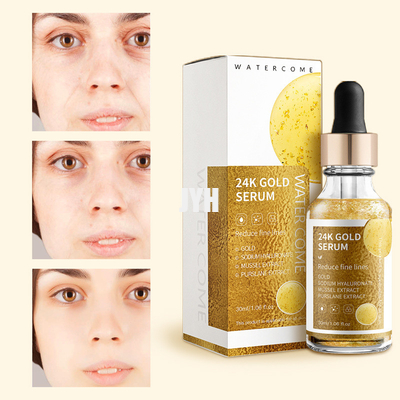 아르간 항 노화 24k 금 피부 밝기 세럼 얼굴 30ml