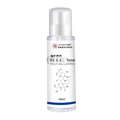 100ml 천연 균형 얼굴 튼너 부드러운 알코올 없는 완화 비타민 B5 튼너